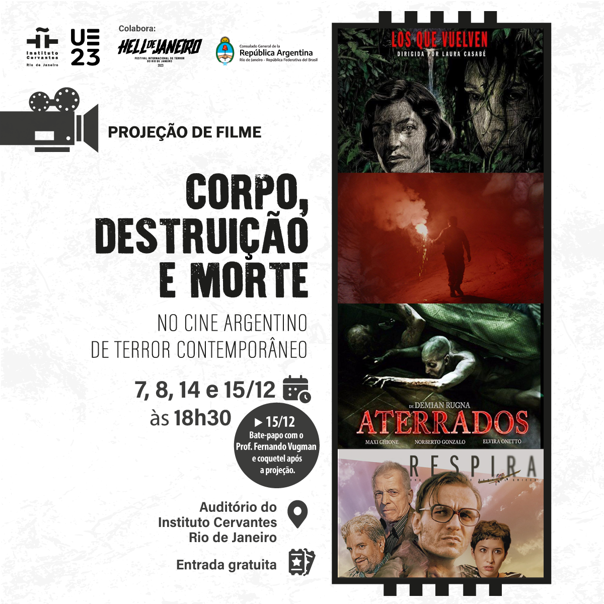 Cuerpo, destrucción y muerte en el cine argentino de terror contemporáneo