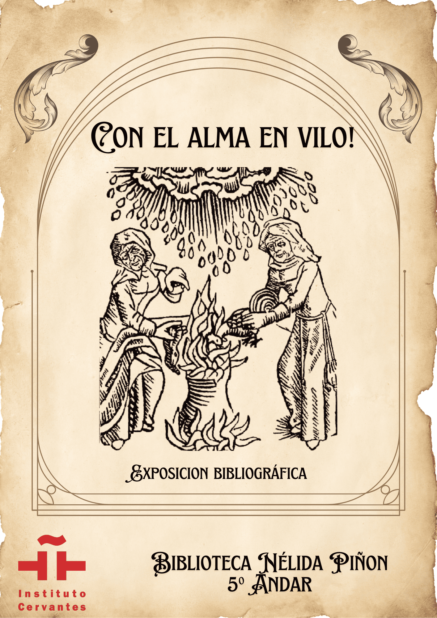 Con el alma en vilo: exposición bibliográfica