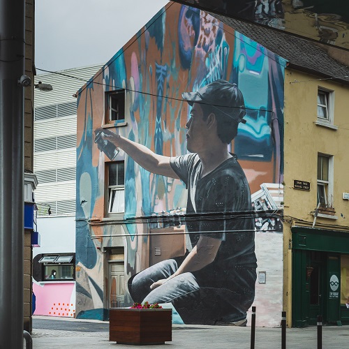 Arte urbano español: Waterford Walls Festival