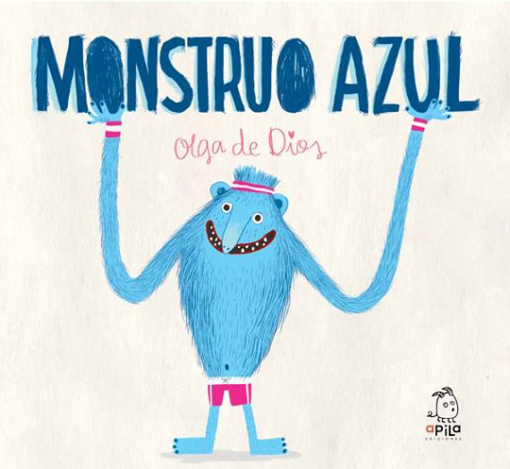 Pequeños lectores. Monstruo Azul