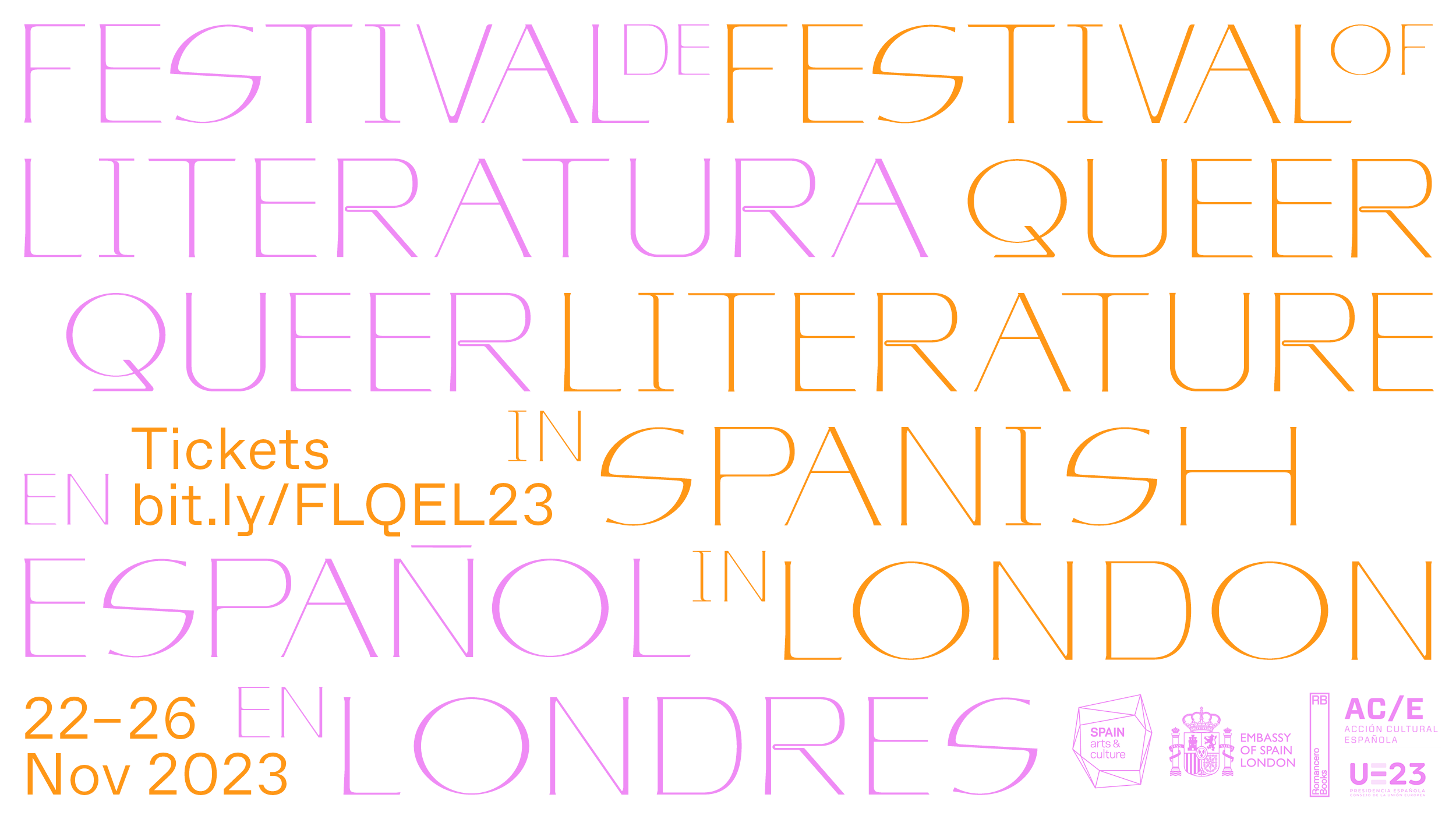 3 Festival of Queer Literature in Spanish in London (FQLSL) 