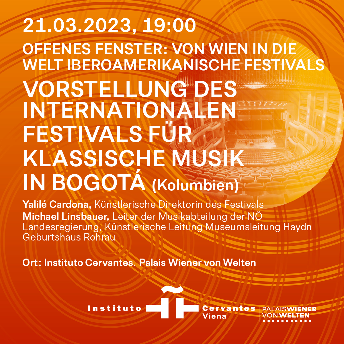 Vorstellung des Internationalen Festivals für Klassische Musik In Bogotá 