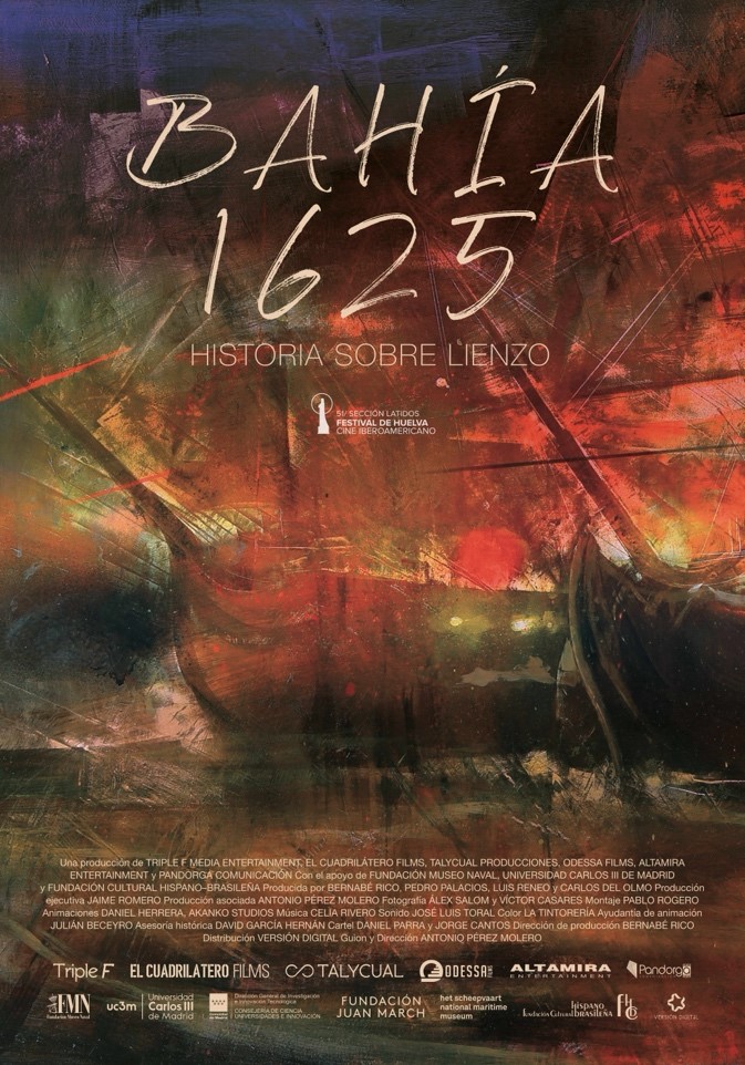 Bahía 1625. Historia sobre lienzo