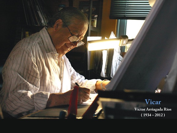 Víctor Arriagada Rios (1934-2012). Vicar - ein Leben mit Bleistift