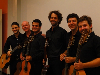 Concierto de música del grupo 'Violões da UFRJ'