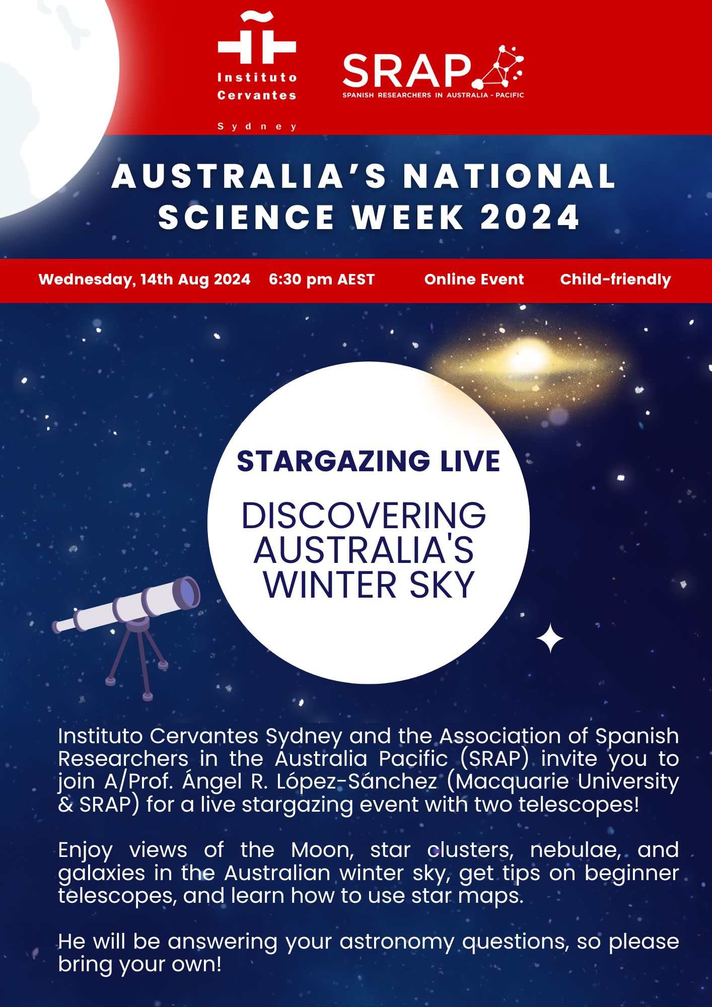 Programa Cátedra Semana de la Ciencia 2024