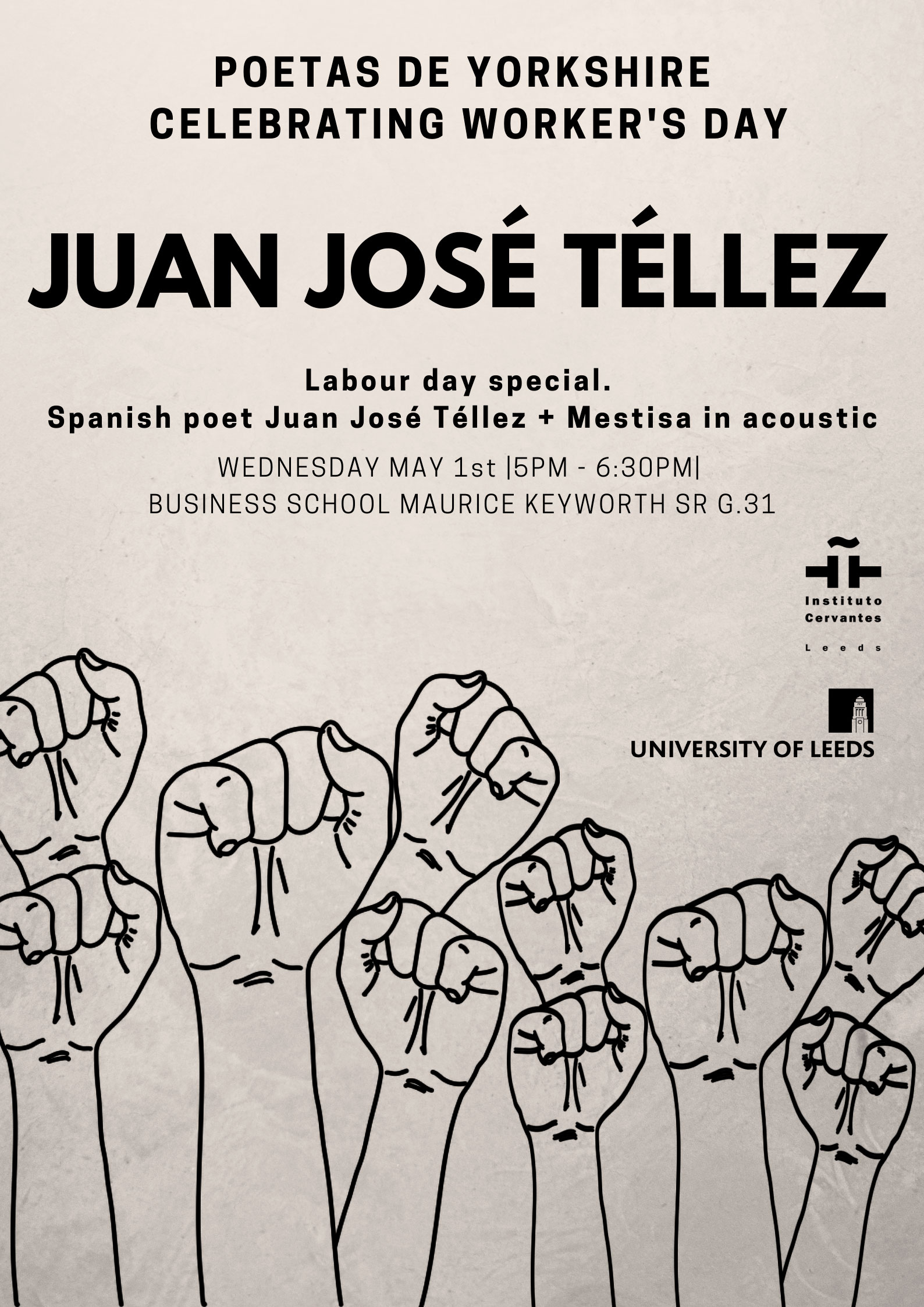 Poetas de Yorkshire, especial por el Día del Trabajador