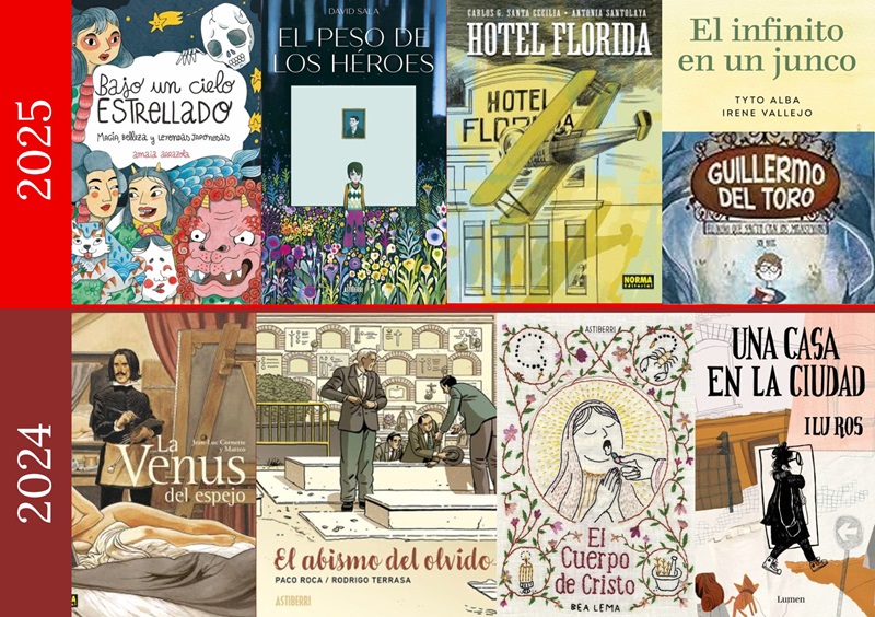 Novela gráfica y cómics recientes