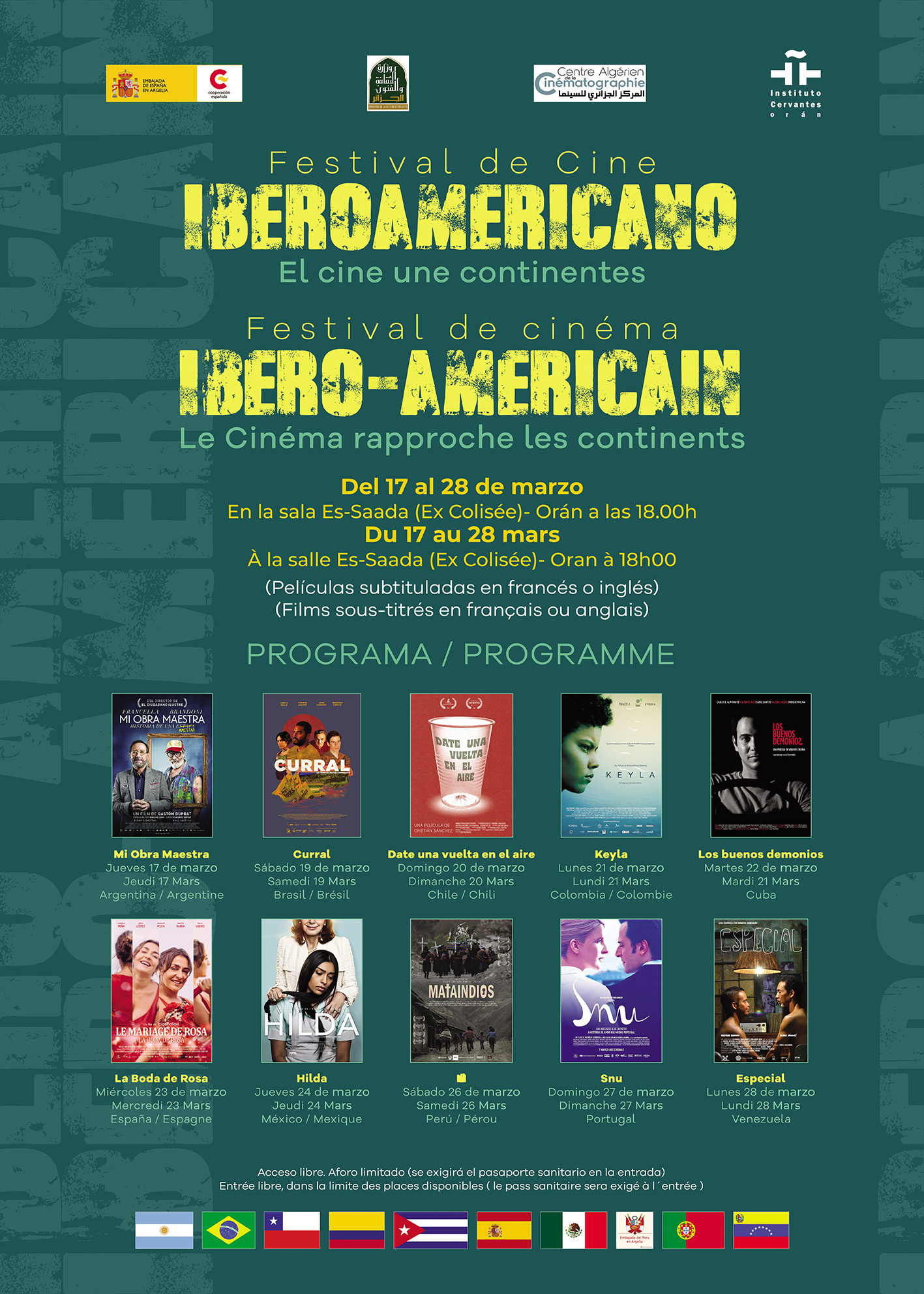 Festival de cine Iberoamericano 