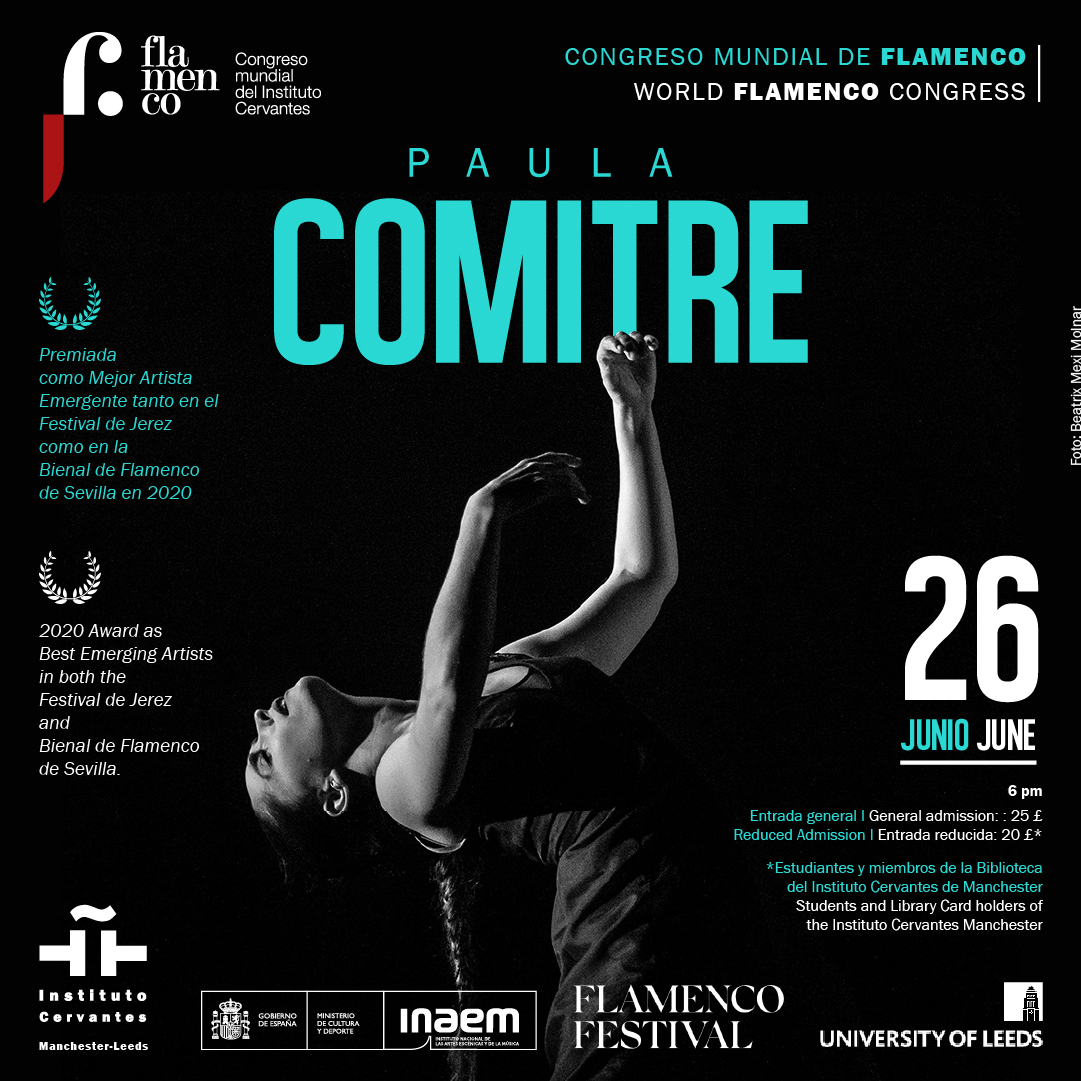 Paula Comitre's flamenco company: "Cuerpo nombrado" (Named Body)