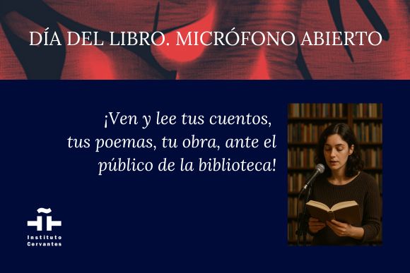Día Internacional del Libro: micrófono abierto