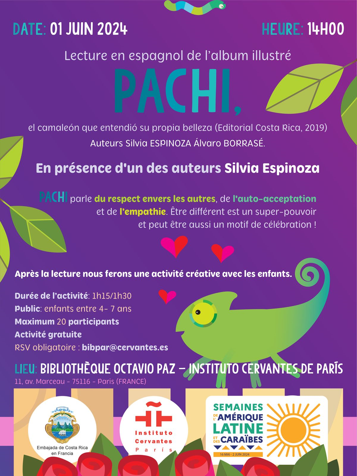 Pachi, el camaleón que entendió su propia belleza