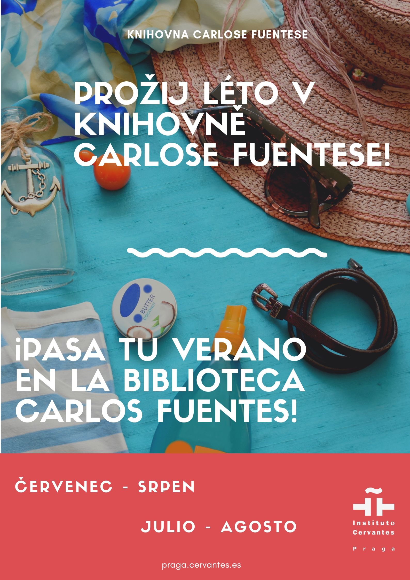 ¡Pasa tu verano en la Biblioteca Carlos Fuentes!