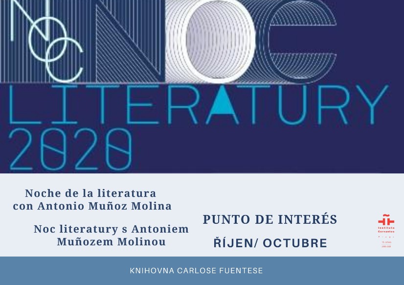 Noche de la literatura con Antonio Muñoz Molina