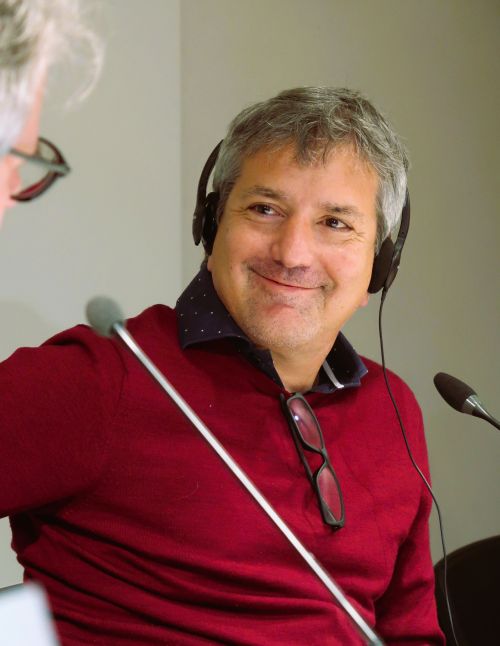 Santiago Roncagliolo en la 10ª edición del Festival Internacional de Literatura de Odesa