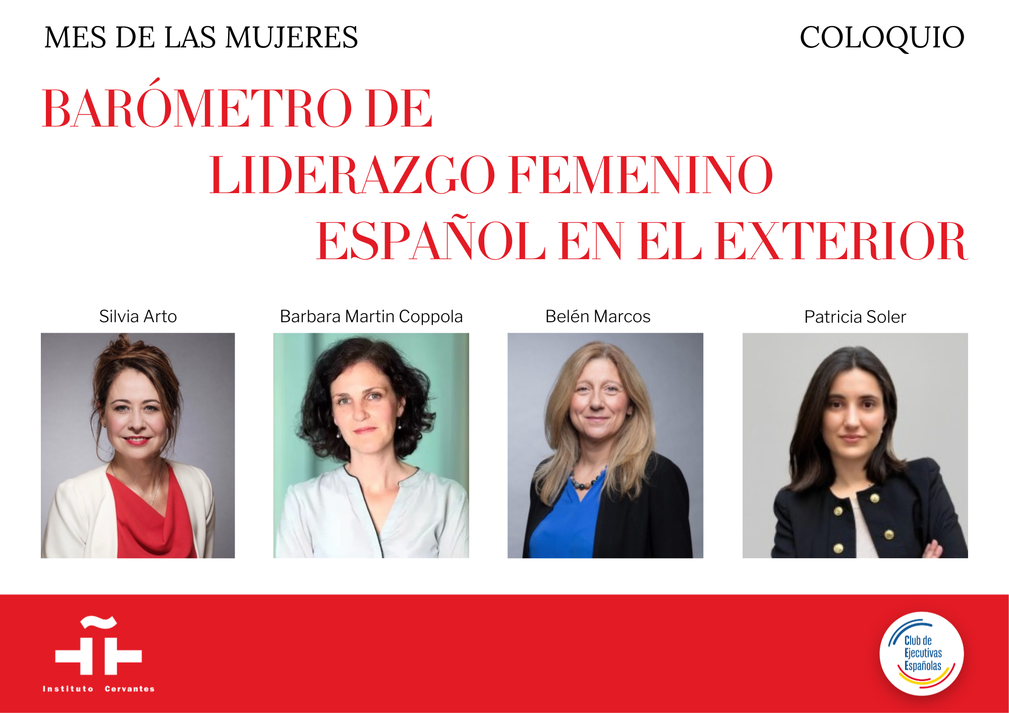 Presentación del primer Barómetro del Liderazgo Femenino Español en el Exterior