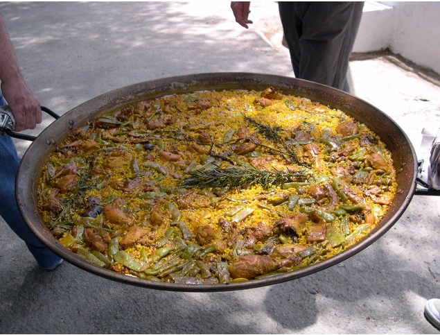 Degustación de paella española