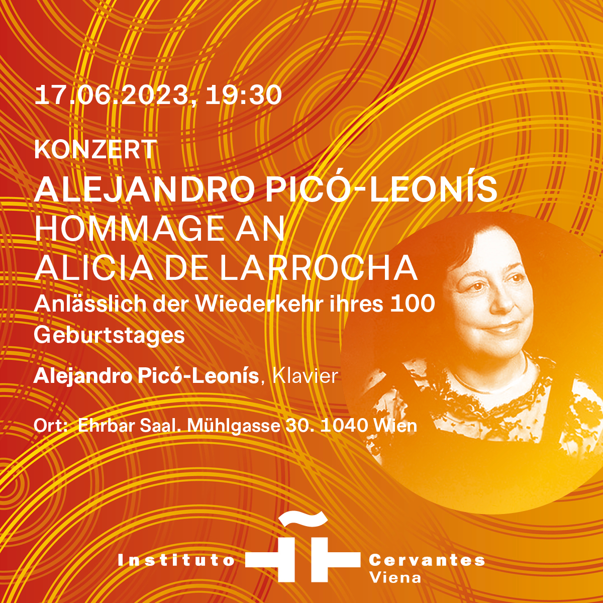 Hommage an Alicia de Larrocha. Anlässlich der Wiederkehr ihres 100. Geburtstages 