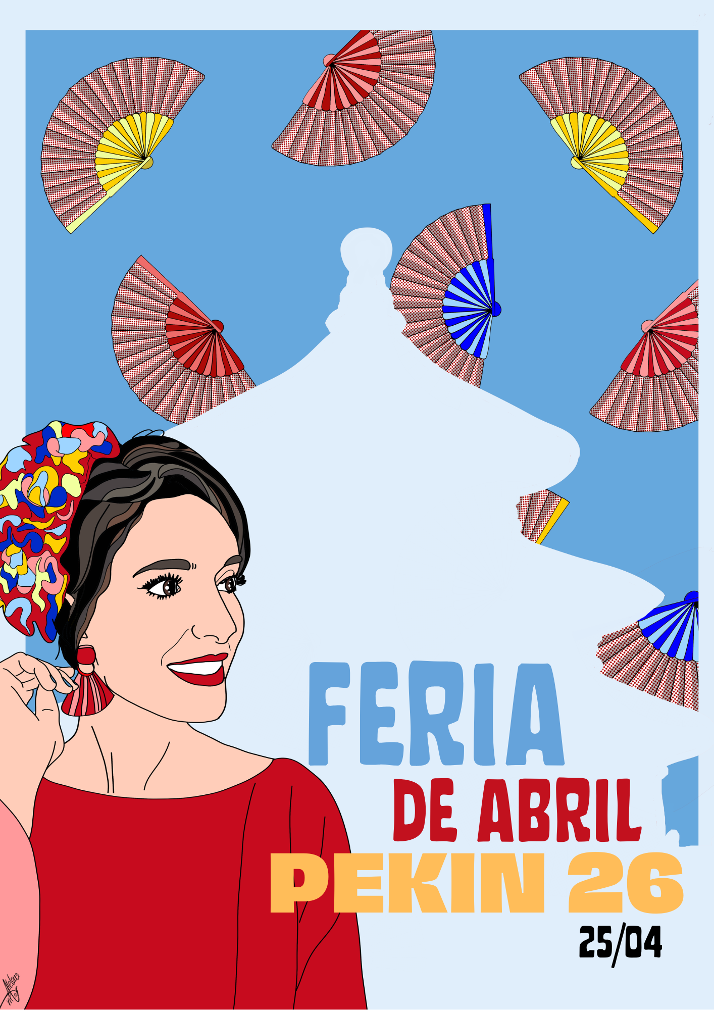 Feria de abril en Pekín