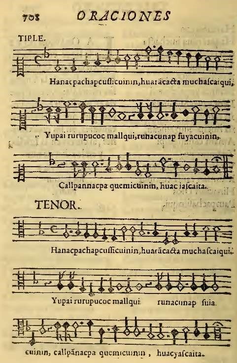 Conocer la música Polifonía de los siglos XVI y XVII en lenguas indígenas