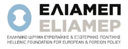 Elinicó Ídrima Evropaikís ke Exoterikís Politikís (ELIAMEP) (Atenas)