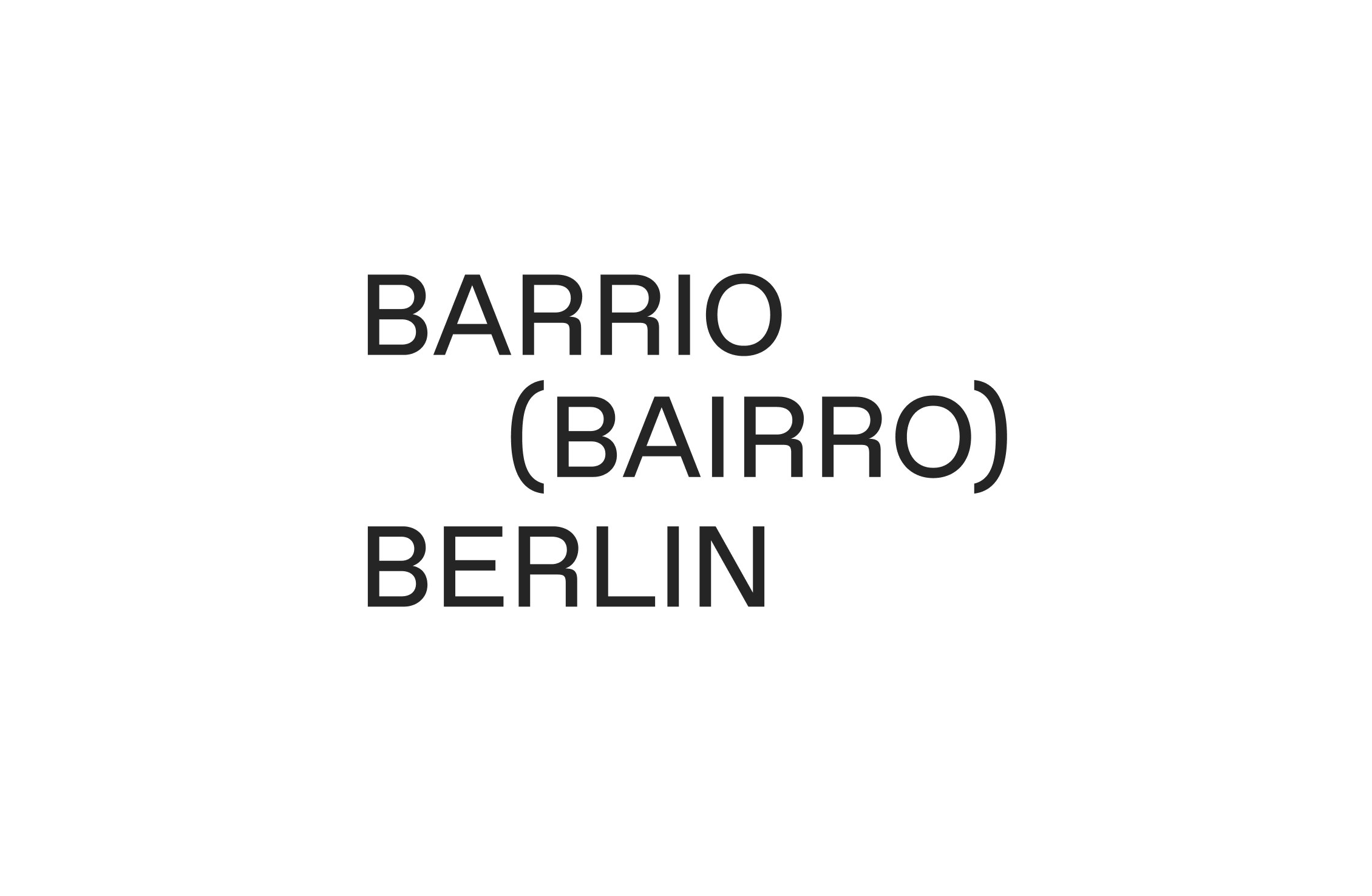 Festival Barrio|Bairro Berlin